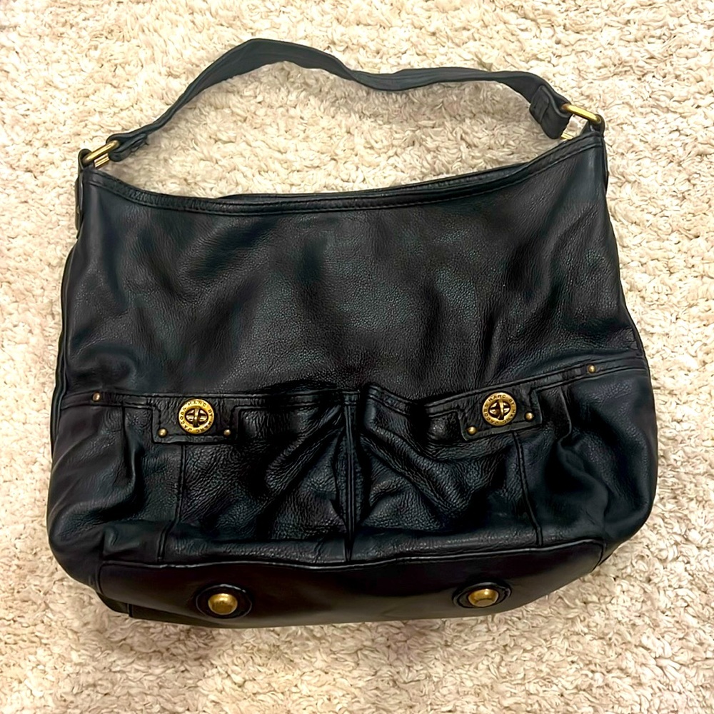 Marc by Marc Jacob’s black leather shoulder bag near mint condition